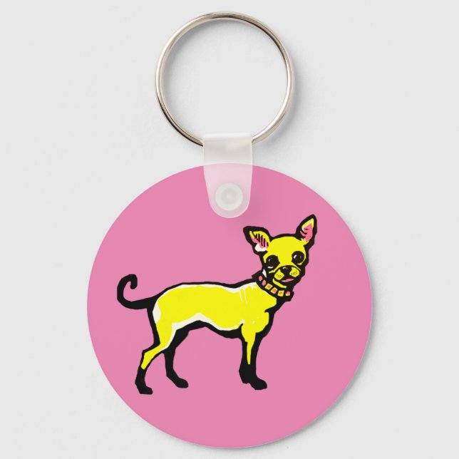 Chihuahua Schlüsselanhänger (Vorderseite)