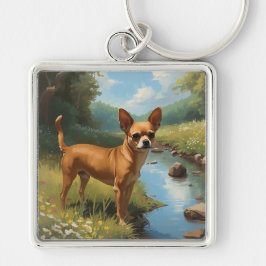 Chihuahua Schlüsselanhänger