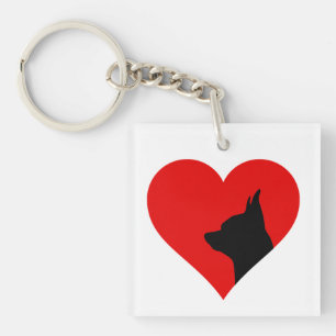 Chihuahua Schlüsselanhänger