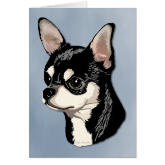 Chihuahua-Schwarzes u. TAN-Karte