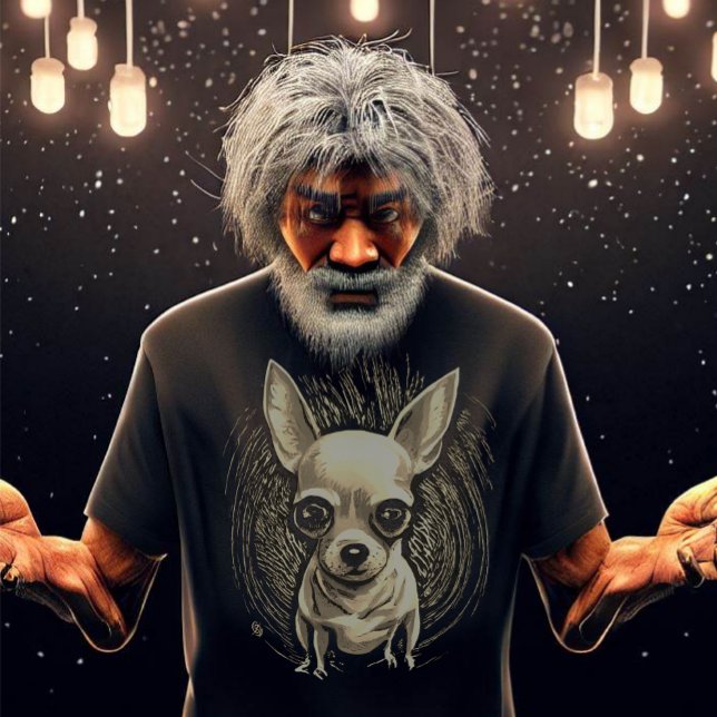 Chihuahua Scratchboard T - Shirt (Von Creator hochgeladen)