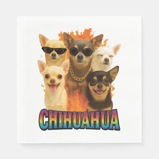 Chihuahua     serviette (Vorderseite)