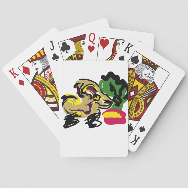 Chihuahua set spielkarten (Rückseite)