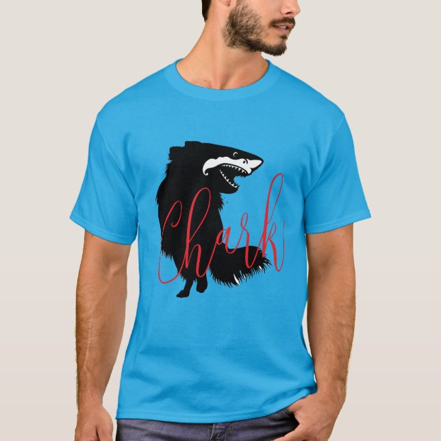 Chihuahua + Shark = Chark T-Shirt (Vorderseite)