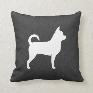 Chihuahua-Silhouette Kissen