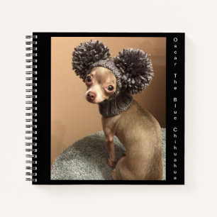 Chihuahua-Spiralheft Notizbuch