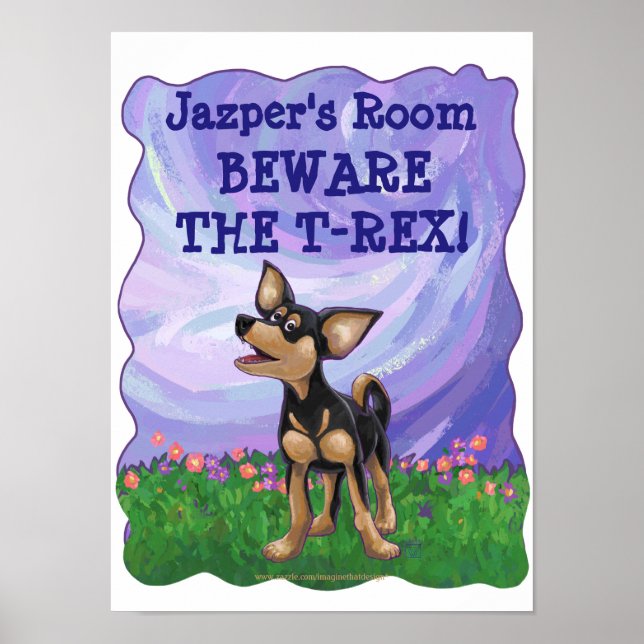 Chihuahua Stationery Poster (Vorne)