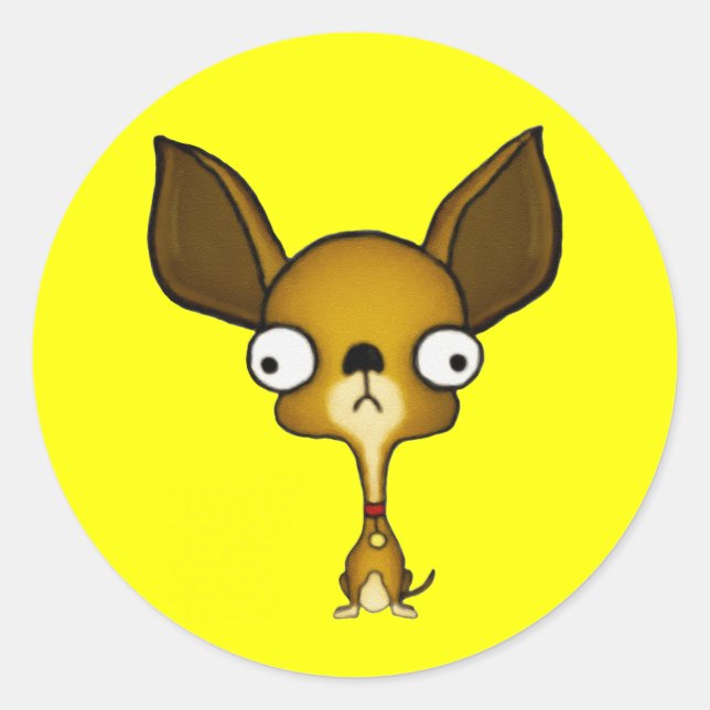 Chihuahua Stickers (Vorderseite)