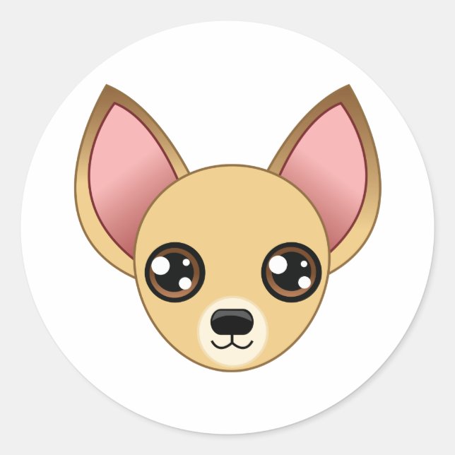 Chihuahua Stickers (Vorderseite)