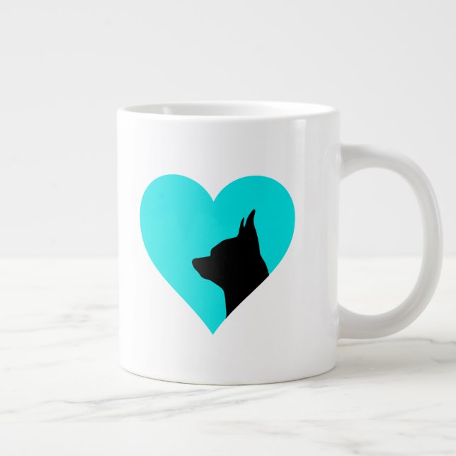 Chihuahua-Tasse Jumbo-Tasse (Rechts)