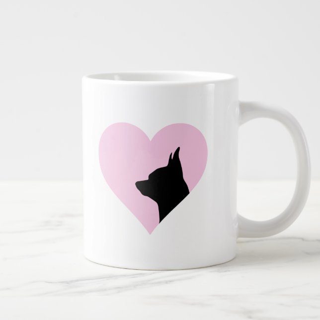 Chihuahua-Tasse Jumbo-Tasse (Rechts)
