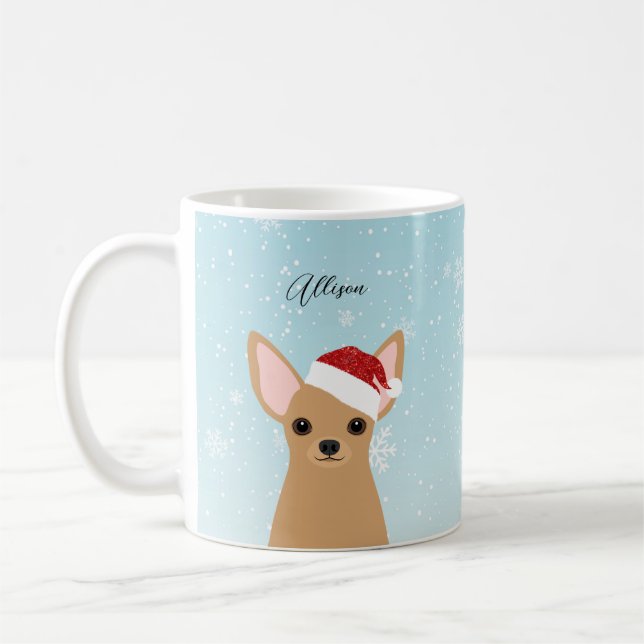 Chihuahua-Tasse Kaffeetasse (Links)