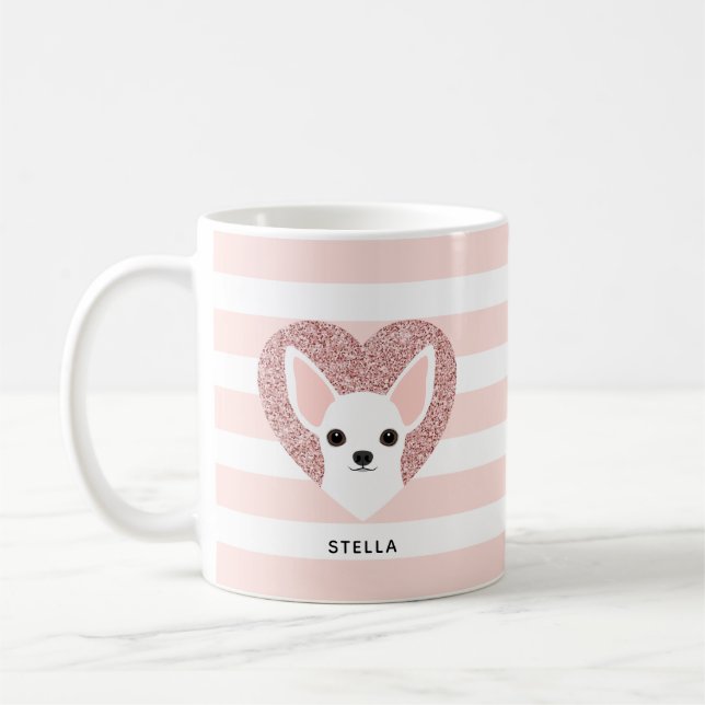 Chihuahua-Tasse Kaffeetasse (Links)
