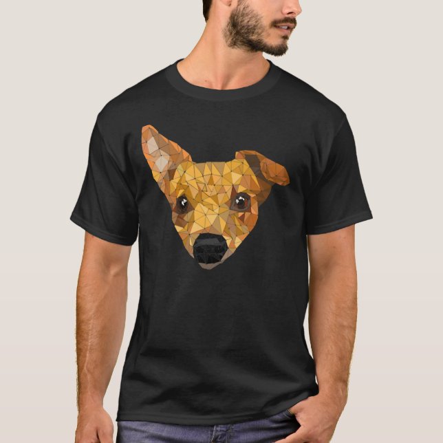 Chihuahua Triangles T-Shirt (Vorderseite)