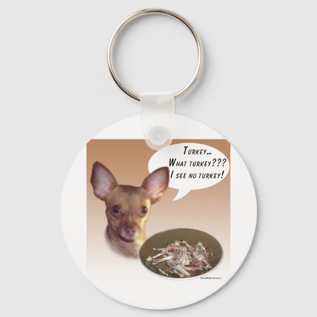 Chihuahua Türkei Schlüsselanhänger (Vorderseite)