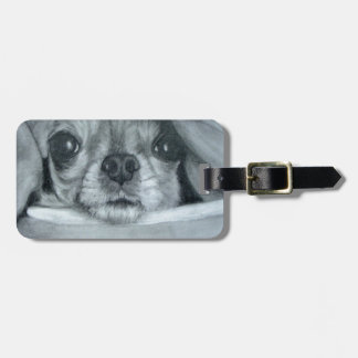 Chihuahua unter umfassender Originalvorlage Gepäckanhänger