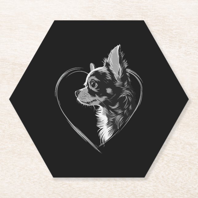 Chihuahua      untersetzer (Vorderseite)
