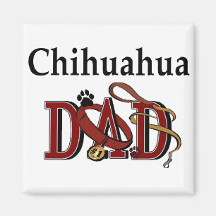 Chihuahua VATER Geschenke Magnet