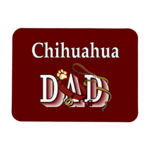Chihuahua Vater Magnet