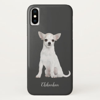 Chihuahua Watercolor Weißer Hund Case-Mate iPhone Hülle