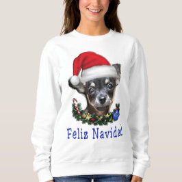 Chihuahua Weihnachten Sweatshirt