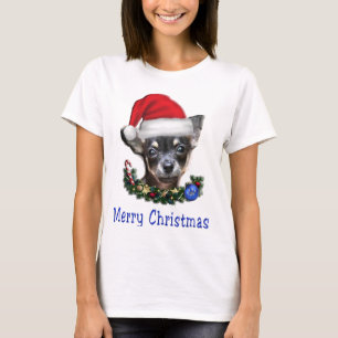 Chihuahua Weihnachten T-Shirt