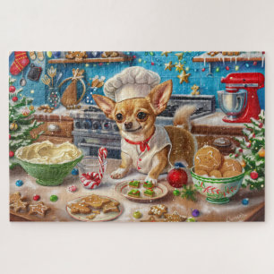 Chihuahua-Weihnachtsbacken: Festliches Weihnachten