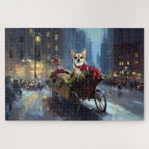 Chihuahua Weihnachtsfest Saison