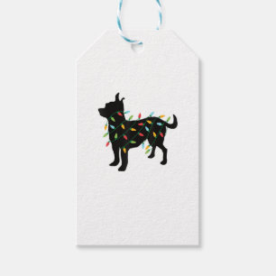 Chihuahua WeihnachtsLICHT Weihnachten Weihnachtsge Geschenkanhänger
