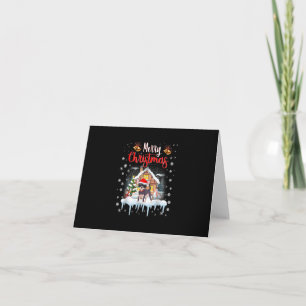 Chihuahua Weihnachtsmannmütze frohe Weihnachtslied