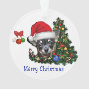 Chihuahua Weihnachtsschmuck Ornament