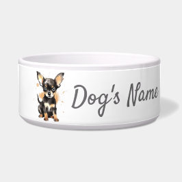 Chihuahua Welpe Keramik Bowl Napf