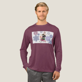  Chihuahua Winter  Tri-Blend Shirt