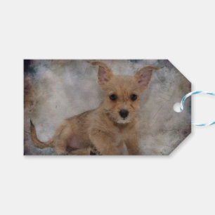 Chihuahua/Yorkie Puppy Geschenkanhänger