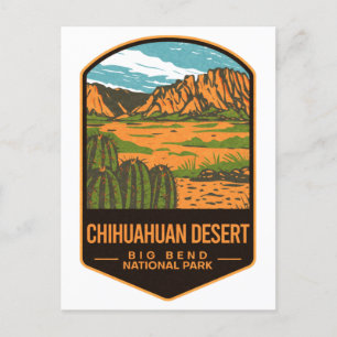 Chihuahuan Wüste Big Bend Nationalpark Postkarte