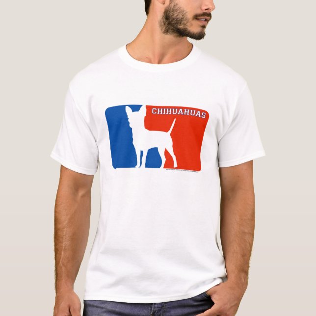 Chihuahuas-bedeutende Liga-HundeT - Shirt (Vorderseite)