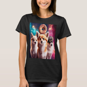 Chihuahuas in Space Donuts Chihuahuas Boys Girls W T-Shirt