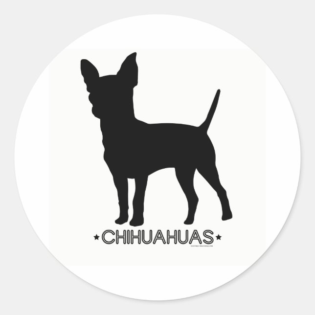 Chihuahuas Sticker (Vorderseite)