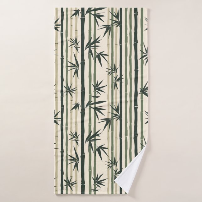 Chikurin Zen (Bamboo Grove) (Serviette de bain)