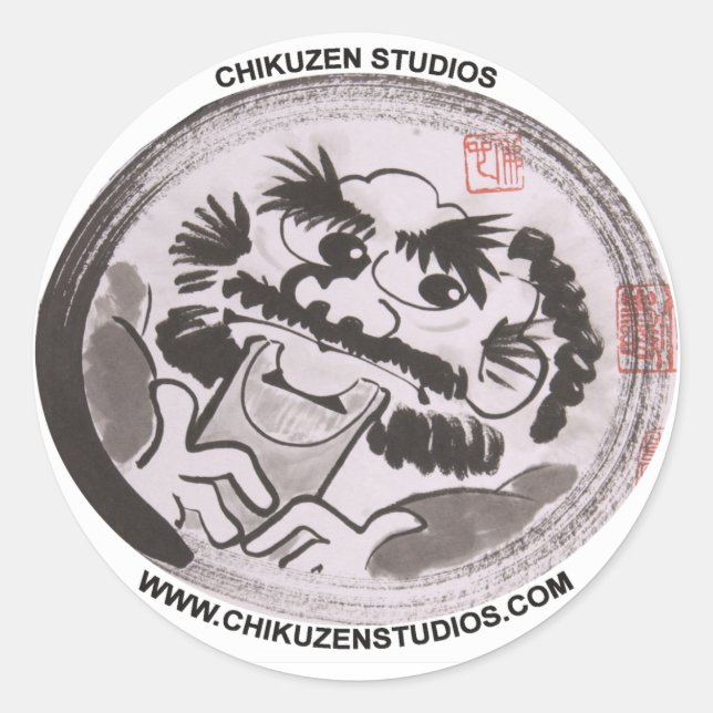 Chikuzen Studios Sticker (Vorderseite)