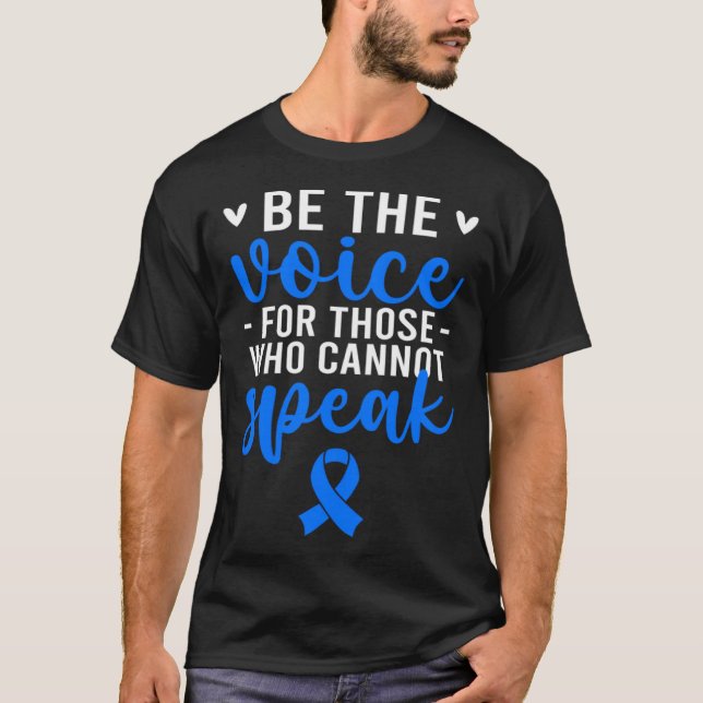 Child Abuse Prevention Month Child Abuse Awareness T-Shirt (Vorderseite)