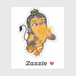 Child Hanuman Stickers Aufkleber