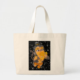 Child Hanuman Tote Bag Jumbo Stoffbeutel