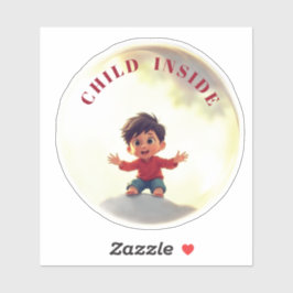 CHILD INSIDE AUFKLEBER