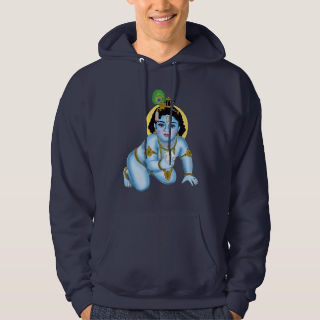 Child Krishna Hoodie (Vorderseite)