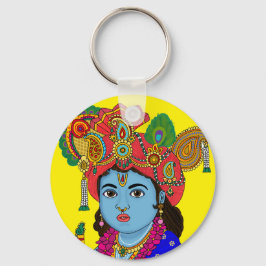 Child Krishna Keychain Schlüsselanhänger
