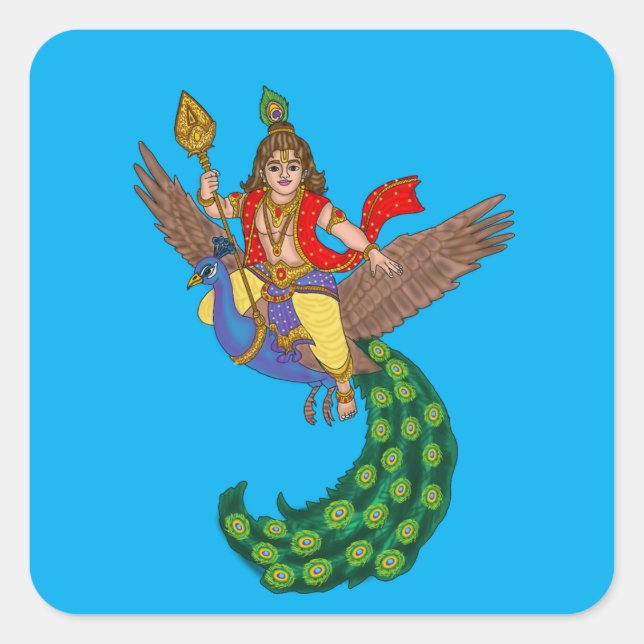 Child Murugan Sticker (Vorderseite)