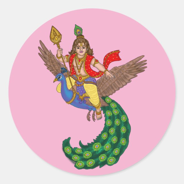 Child Murugan Sticker (Vorderseite)