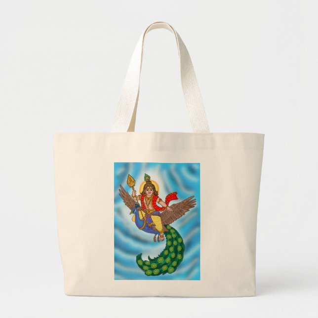 Child Murugan Tote Bag Jumbo Stoffbeutel (Vorne)