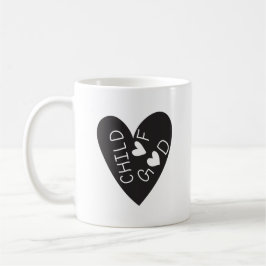 Child of God Black Heart Kaffeetasse